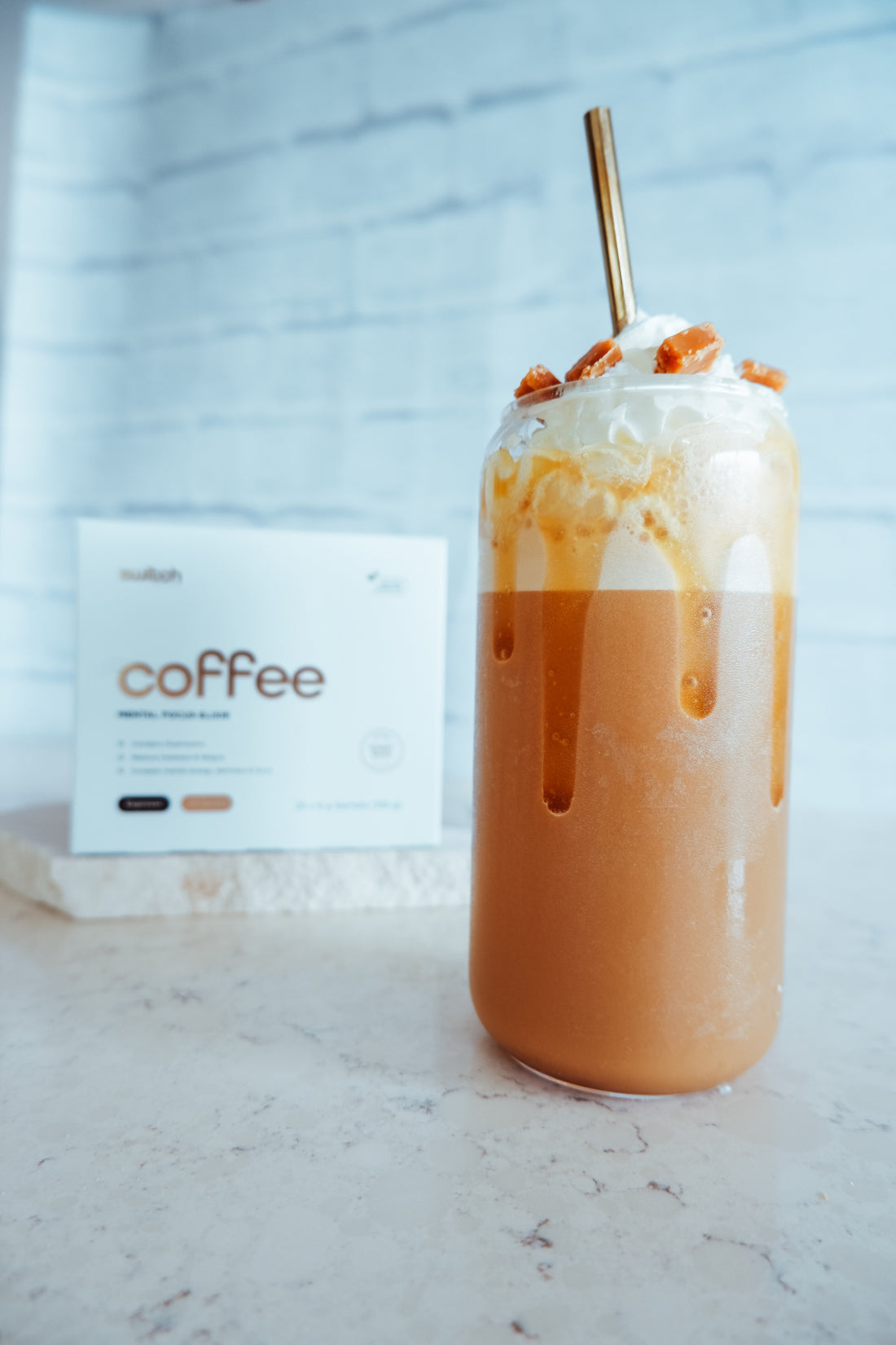 SALTED CARAMEL PROTEIN FRAPPACINO