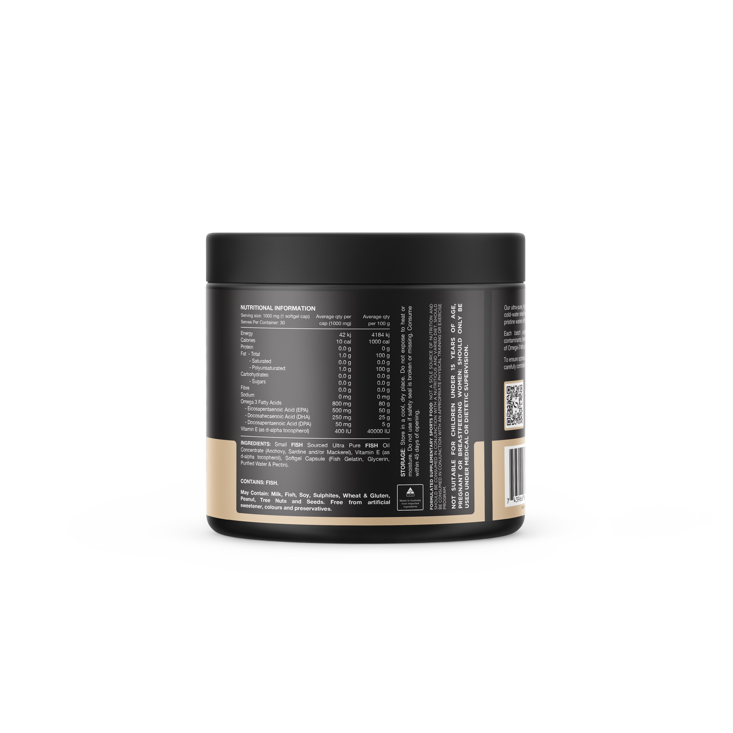 ULTRA Fish Oil- High Strength Norwegian Omega-3