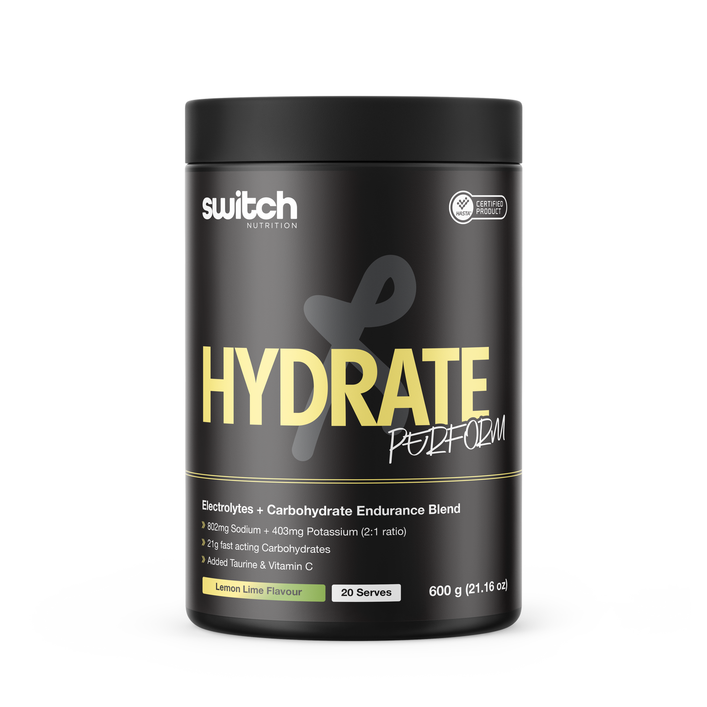 Hydrate PERFORM (Electrolytes & Carb Blend)