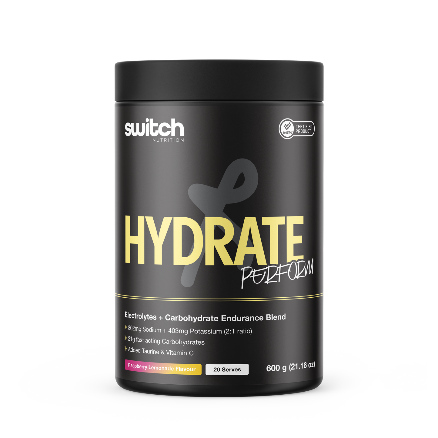 Hydrate PERFORM (Electrolytes & Carb Blend)