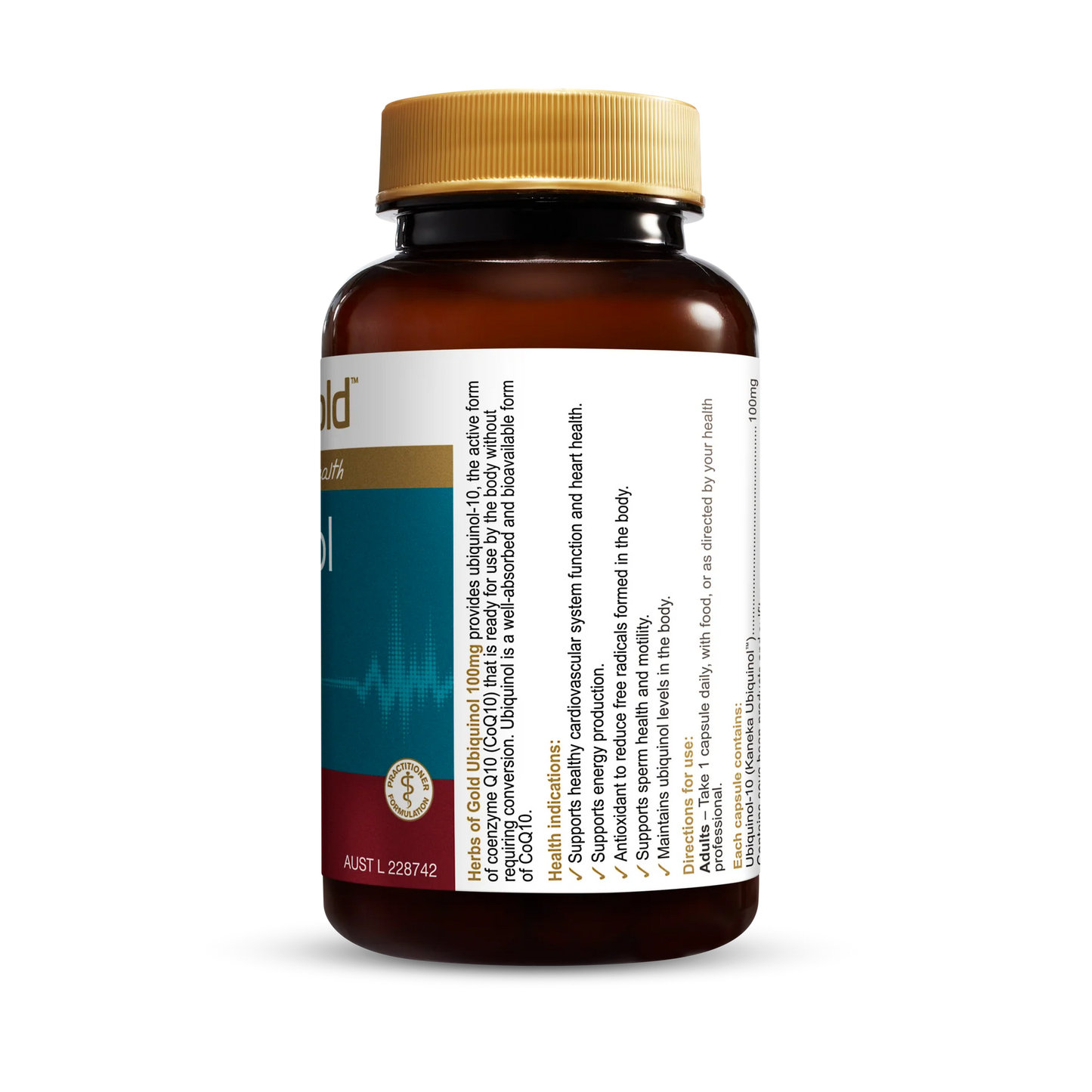 Ubiquinol 100mg